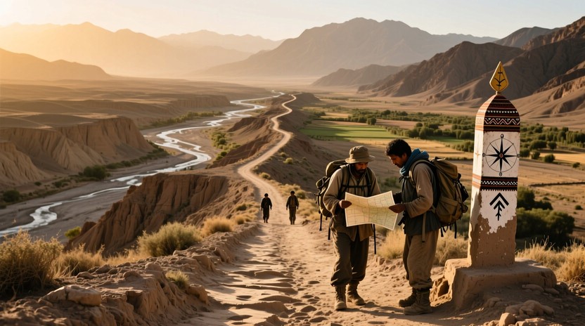 Free Ancient Trail Explorers Image - Explorers, Mountains, Trail ...