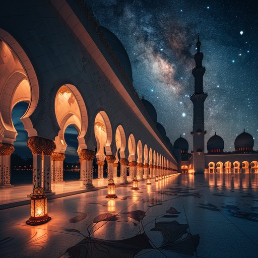Free Starry Night Mosque Image - Stars, Mosque, Night | Download at ...