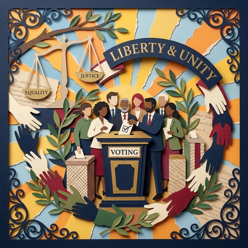 Vote Principles Image Free Democratic Paper Art Image - Democracy, Voting, Liberty | Download ...