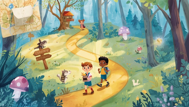Free Magical Adventure Awaits Image - Whimsical, Children, Adventure ...