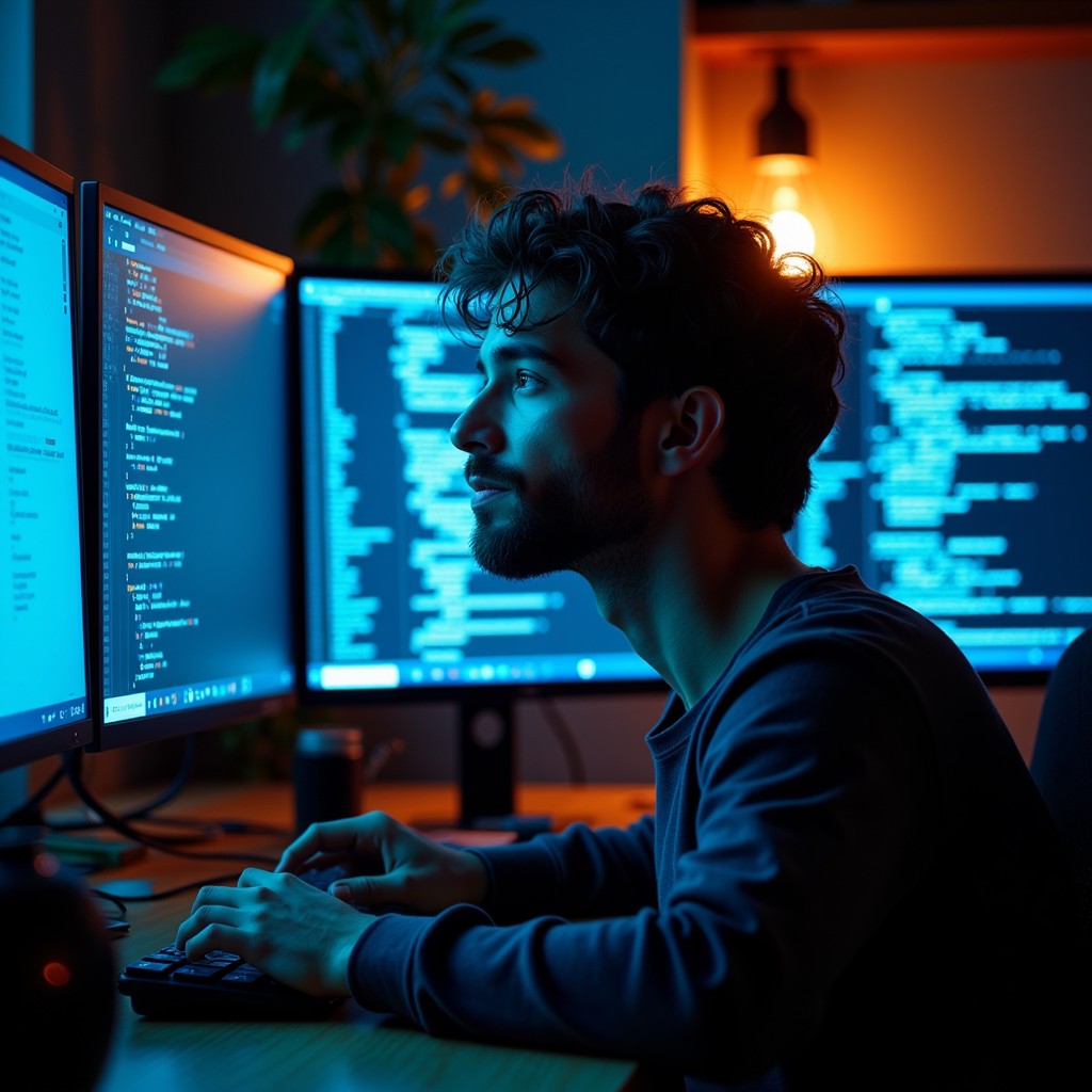 Free Code Night Glow Image - Coding, Programmer, Developer | Download ...