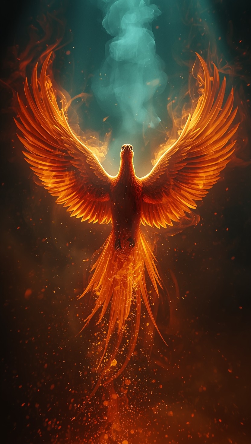 Free Phoenix Rising Upward Image - Phoenix, Firebird, Flames | Download ...