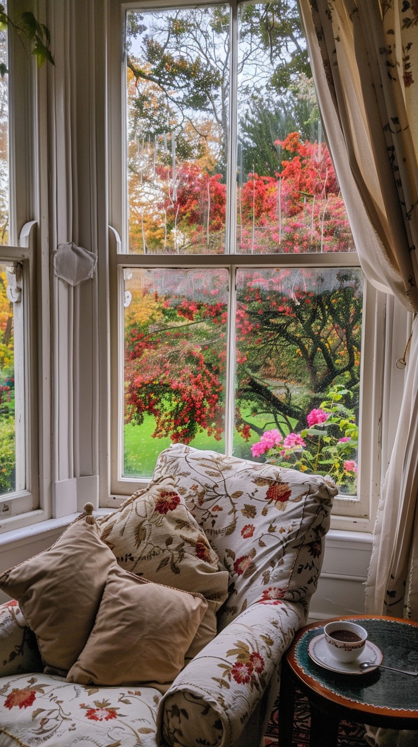 Free Cozy Autumn View Image - Autumn, Cozy, Window | Download at StockCake