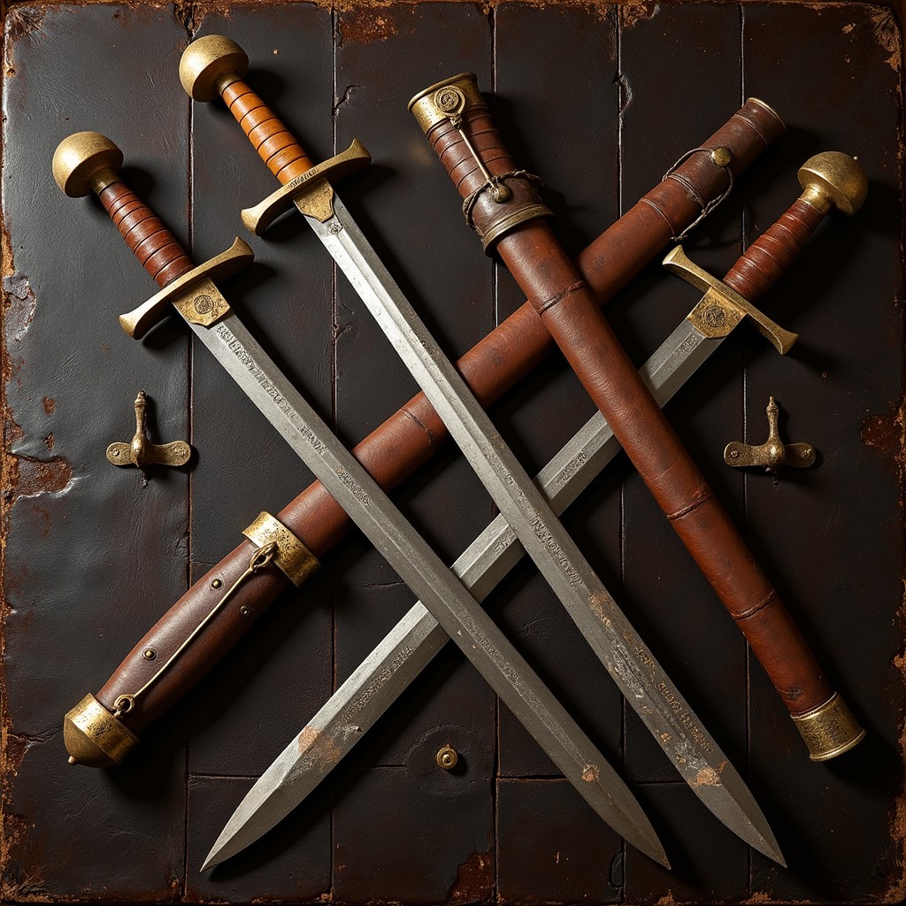 Free Historic Swords Crossing Image - Swords, Historical, Weapons ...