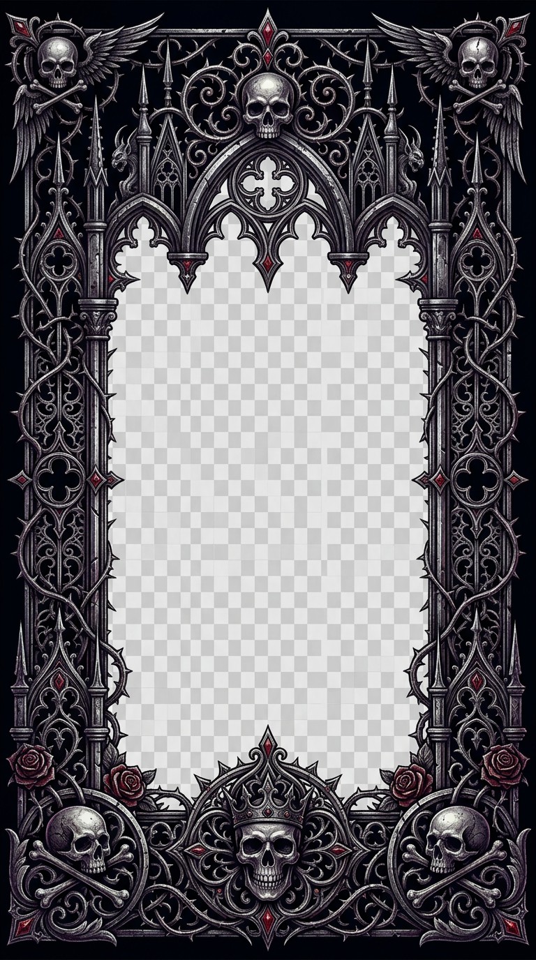 Download Gothic Border Elegance Image - Gothic, Victorian, Border ...