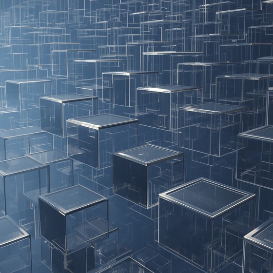 Floating Blocks Gradient Free Spiral Floating Platforms Image - Spiral, Helical, Platforms ...