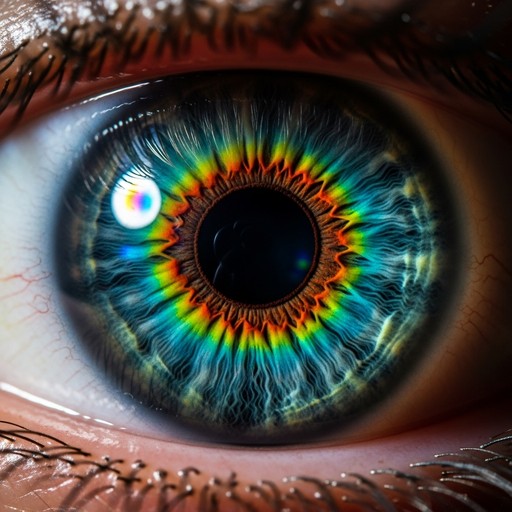Free Rainbow Iris Close-up Image - Eye, Iris, Rainbow | Download at ...