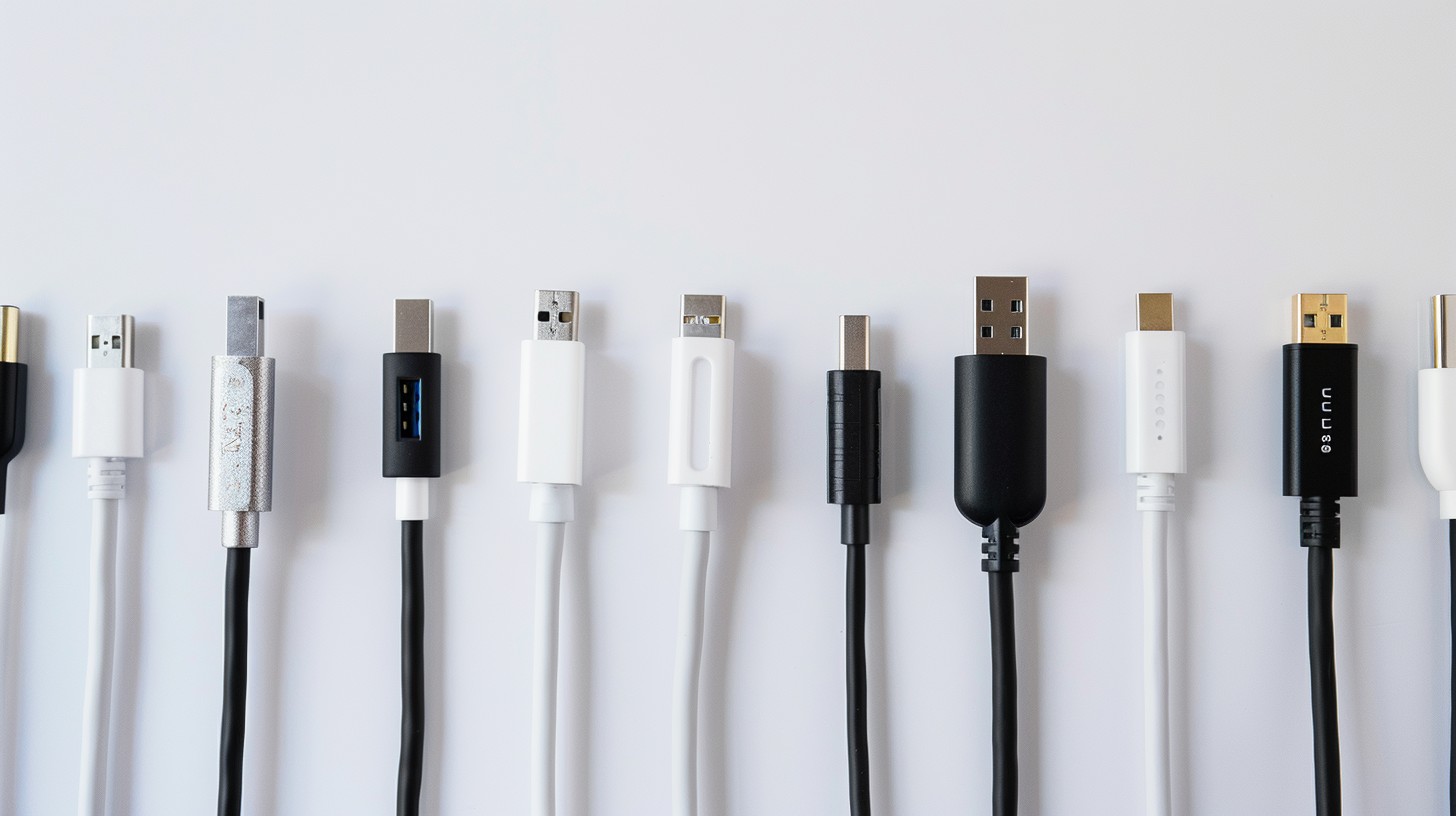 Cable Types Ds Free Variety of Cables Image - Cables, Connectors, Usb | Download at ...