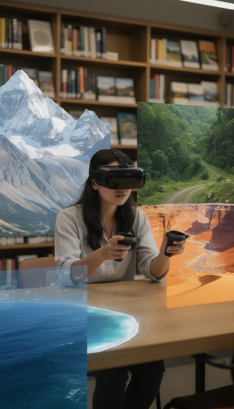 Free Virtual Geographic Discovery Image - Vr, Woman, Library | Download ...