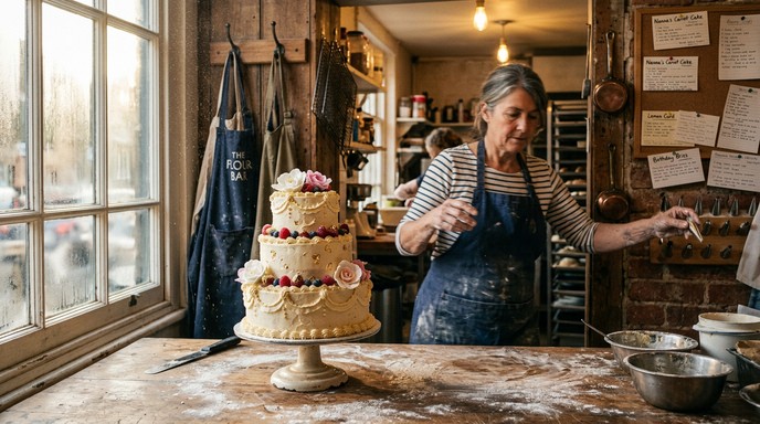 Free Artisan Cake Crafting Image - Bakery, Cake, Baking | Download at ...