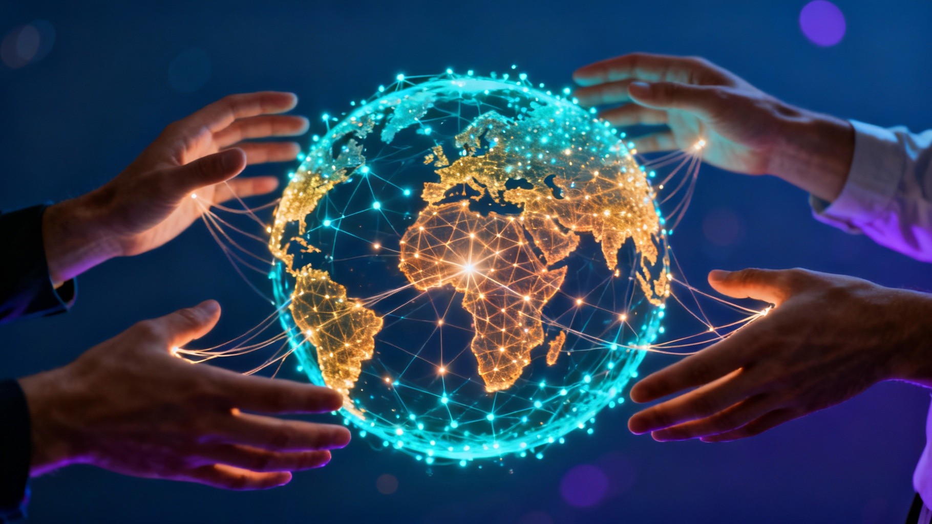 Free Global Human Connection Image - Connection, Global, Technology ...
