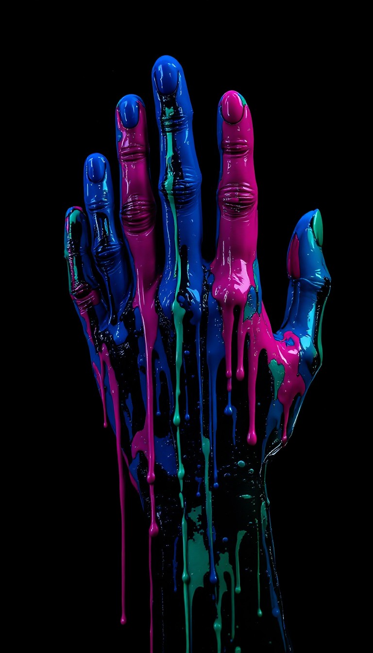 Free Colorful Paint Flow Image - Paint, Dripping, Hand | Download at ...