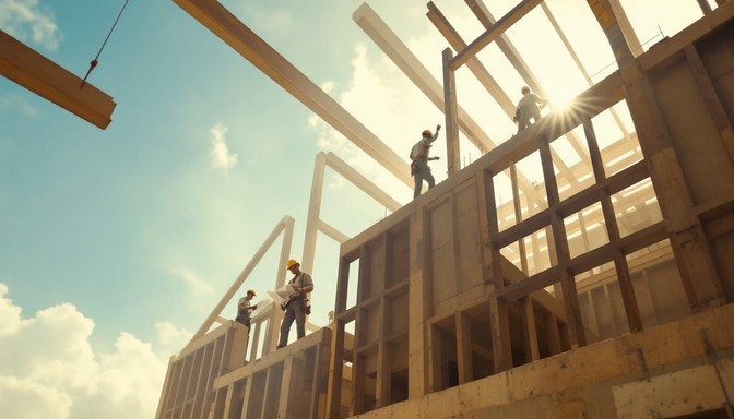 Free House Under Construction Image - Construction, Residential ...