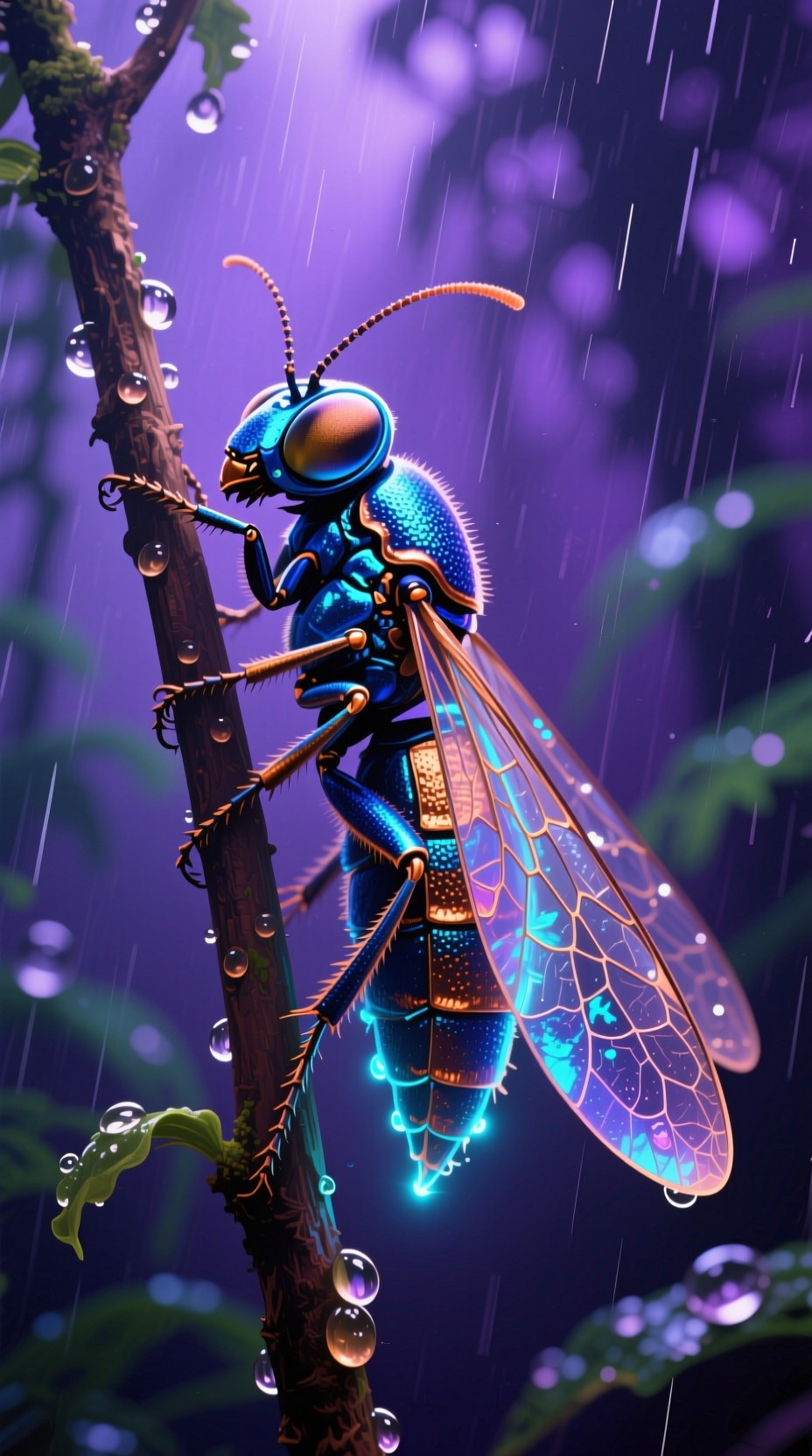 Electric Insect Image Free Electric Blue Bug Image - Insect, Bug, Bioluminescent | Download ...