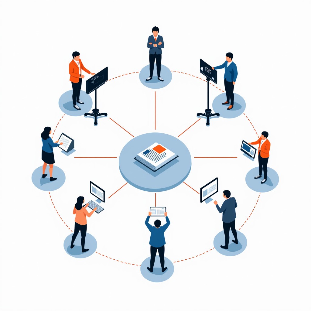 Free Collaborative Production Network Image - Teamwork, Collaboration ...