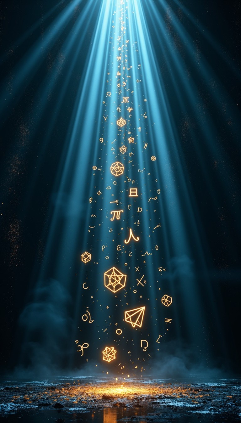 Math And Light Free Mathematical Light Stream Image - Mathematics, Geometry, Symbols ...