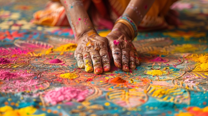 Free Artistic Hand Display Image - Art, Henna, Paintbrush | Download at ...