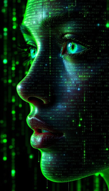 Free Code Becomes Human Image - Digital, Matrix, Code | Download at ...