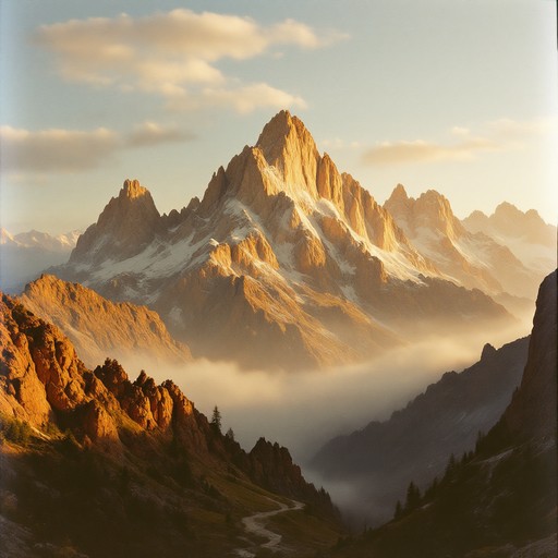 Free Majestic Mountain Sunset Image - Mountain, Sunset, Landscape ...