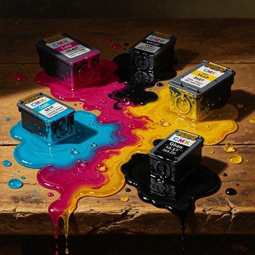 Free Colorful Ink Cartridges Image - Ink, Cartridge, Printer | Download ...
