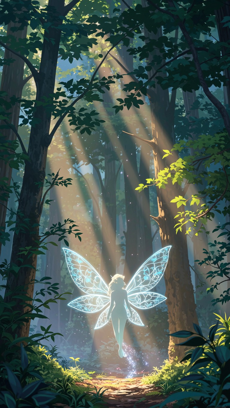 Free Enchanted Forest Fairy Image - Fairy, Forest, Magical | Download ...