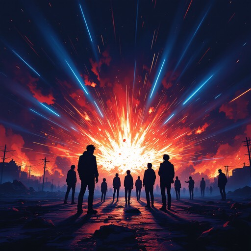 Free Apocalyptic Anime Explosion Photo - Anime, Manga, Illustration ...