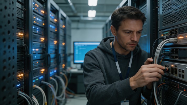 Free Data Center Technician Image - Technician, Datacenter, Server ...
