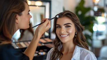Free Makeup Application Moment Image - Makeup, Beauty, Artist ...