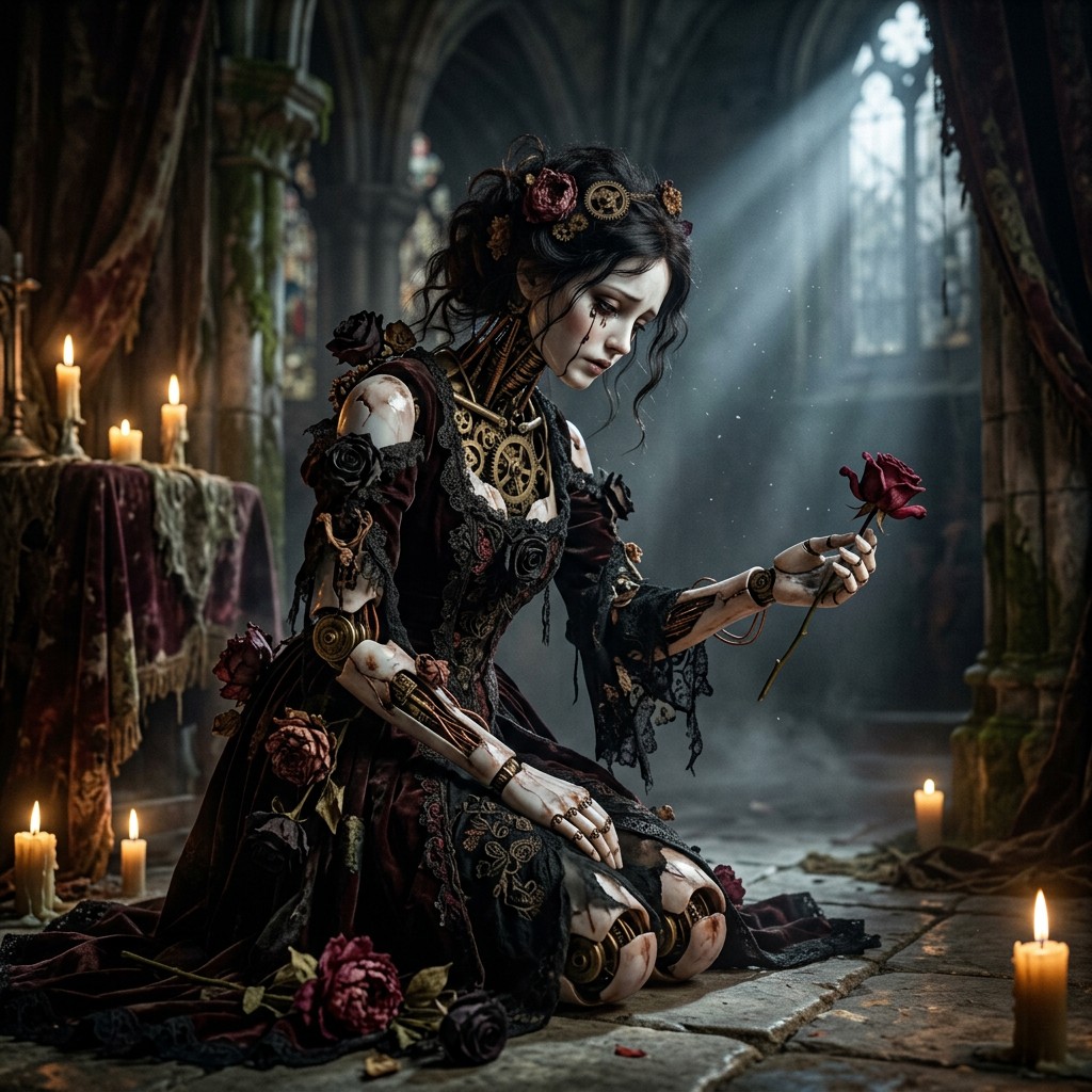 Free Mechanical Devotion Eternal Image - Automaton, Mechanical, Gothic ...