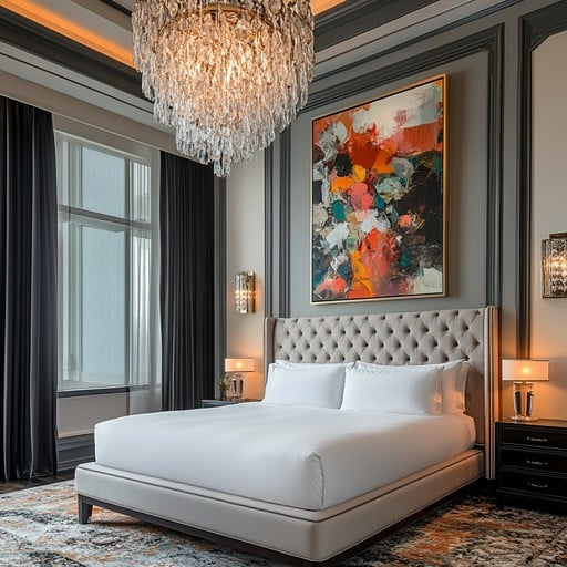 30 Stunning Tufted Headboards You Need in 2025 - Artistic Apartment Tufted Headboard Designs