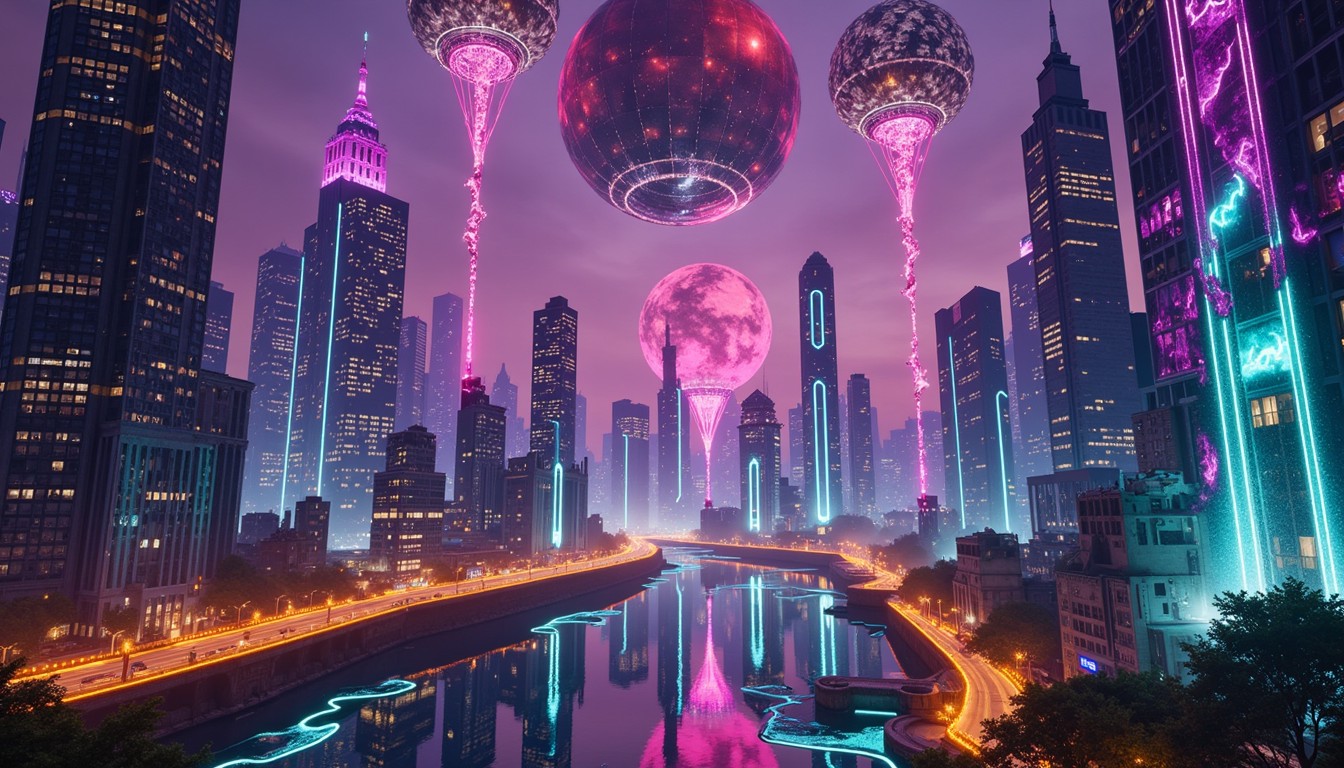 Free Neon Cyberpunk Metropolis Image - Futuristic, Cityscape, Neon ...