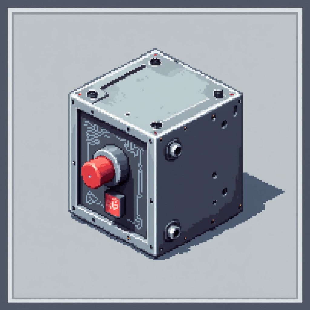 Free Pixelated Power Control Image - Circuitbreaker, Pixelart ...