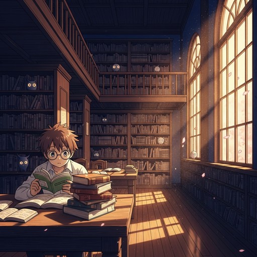 Free Magical Library Study Photo - Anime, Manga, Library | Download at ...