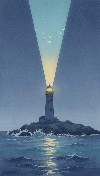 Free Lighthouse Night Glow Image - Lighthouse, Night, Sea | Download at ...