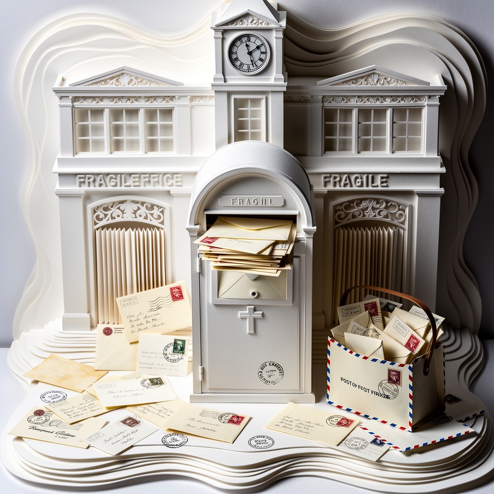 Post Office Paper Free Paper Post Office Image - Papercraft, Sculpture, Postal | Download ...