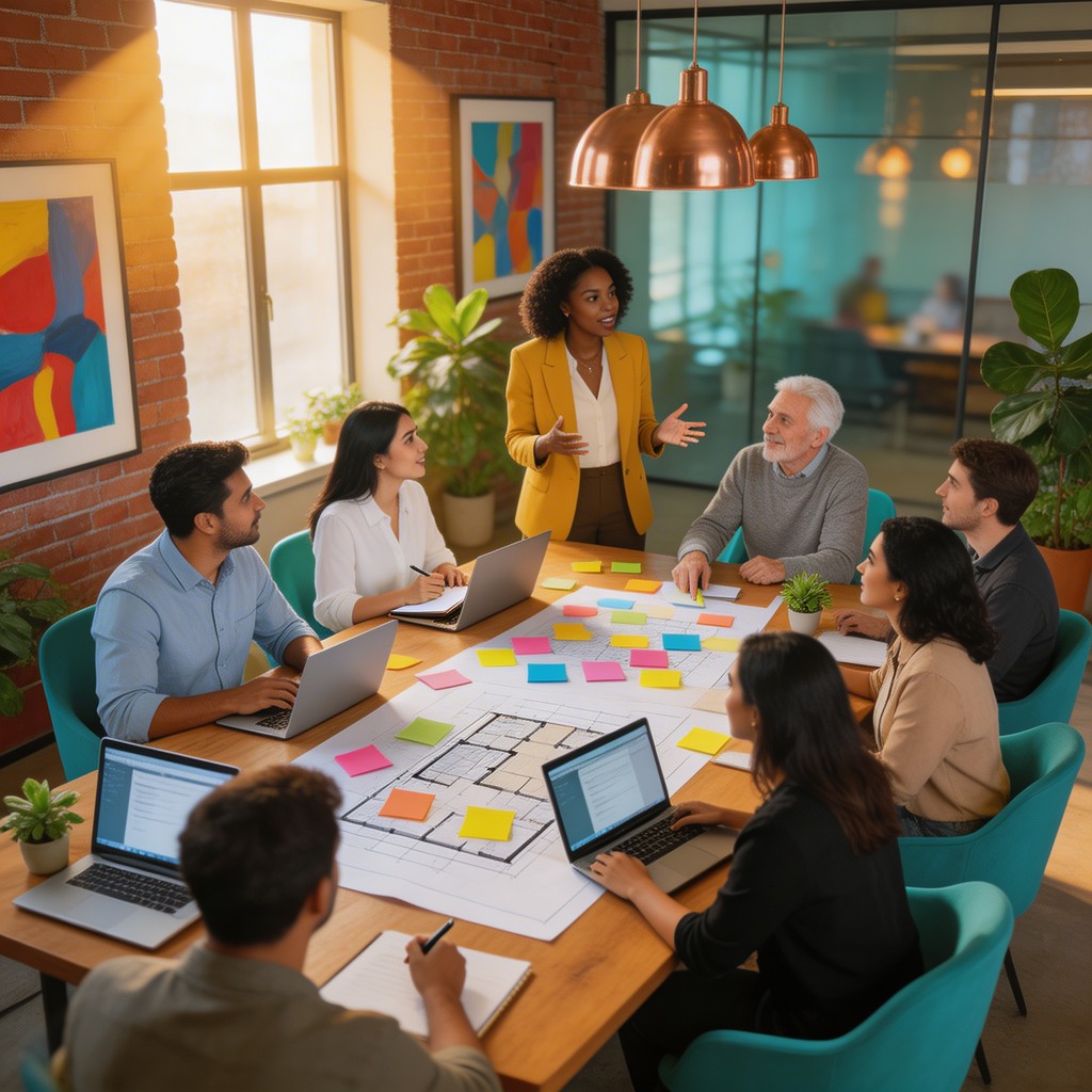 Free Creative Office Brainstorming Image - Teamwork, Collaboration ...