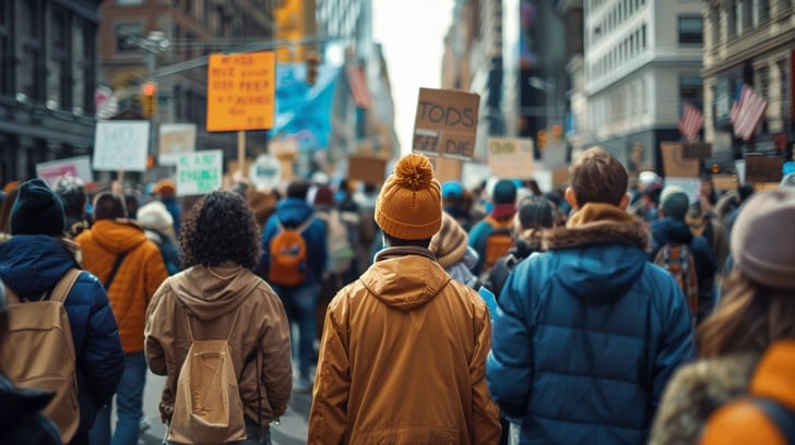 Free Peaceful Street Protest Image - Protest, Demonstration, Civic ...