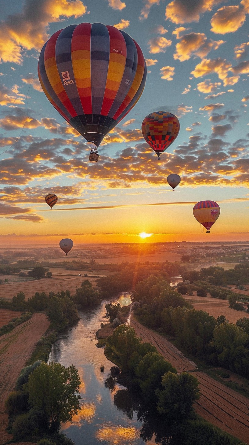 Sun Rise Balloon Free Sunrise Balloon Flight Image - Sunrise, Balloons, Sky | Download ...