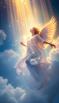 Free Divine Light Ascending Image - Divine, Celestial, Wings | Download ...