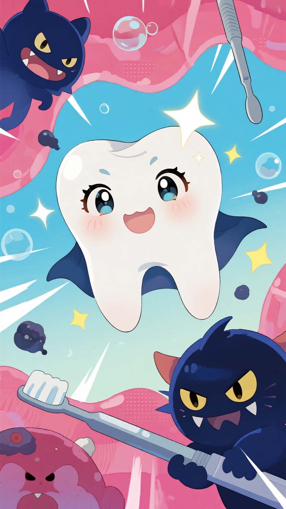 Free Tooth Hero Battles Image - Tooth, Anime, Chibi | Download at StockCake