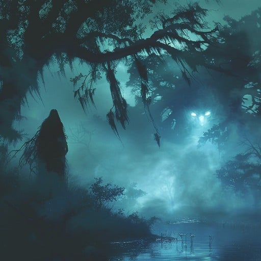 DARK FOREST Ambience and Music - sounds of dark misty forest with ... - Ambiance-Hidden-In-Woods