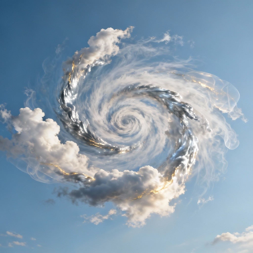 Free Swirling Cloud Vortex Photo - Spiral, Vortex, Clouds | Download at ...
