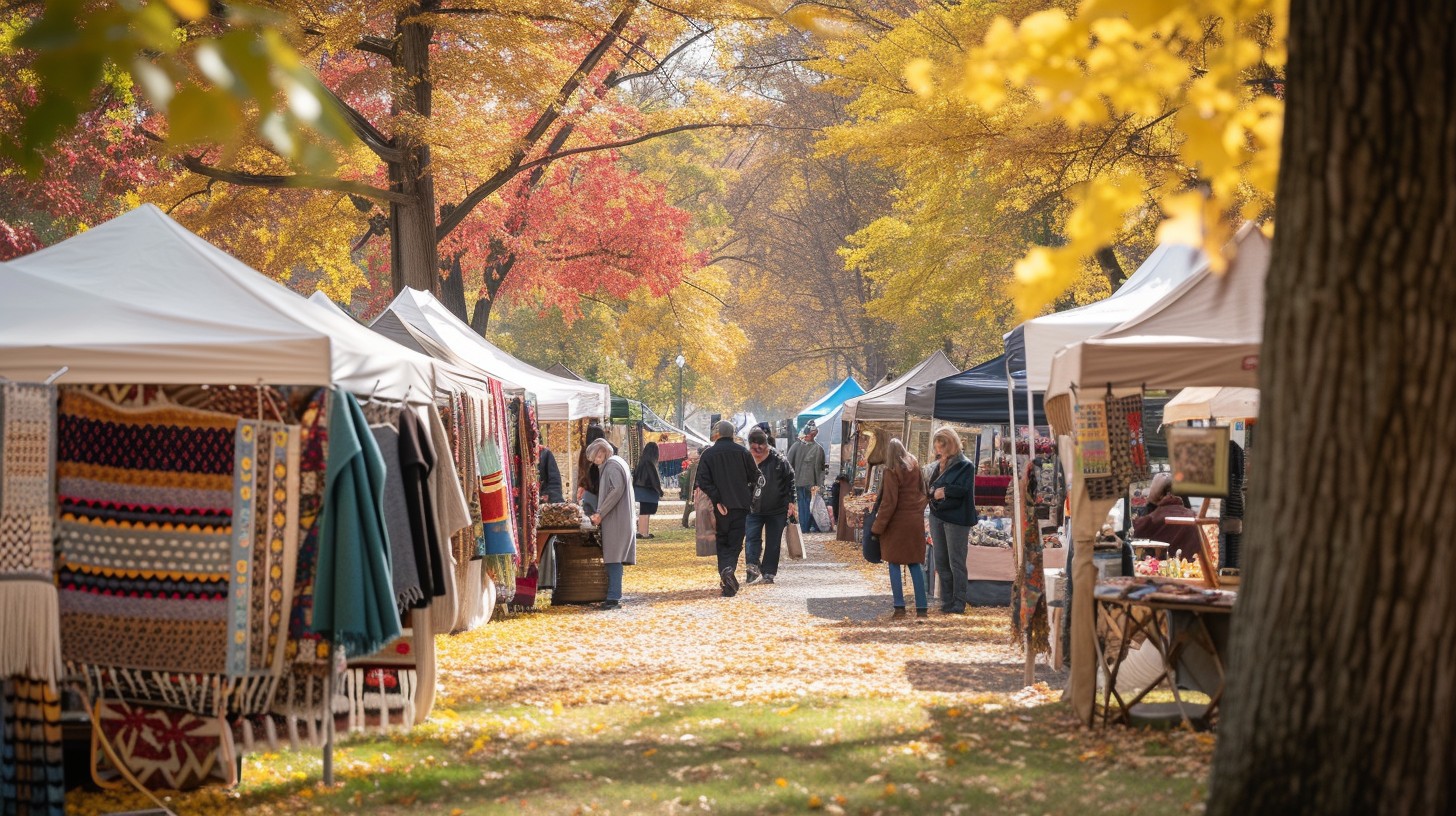 Free Autumn Craft Fair Image - Autumn, Craft Fair, Tents | Download at ...