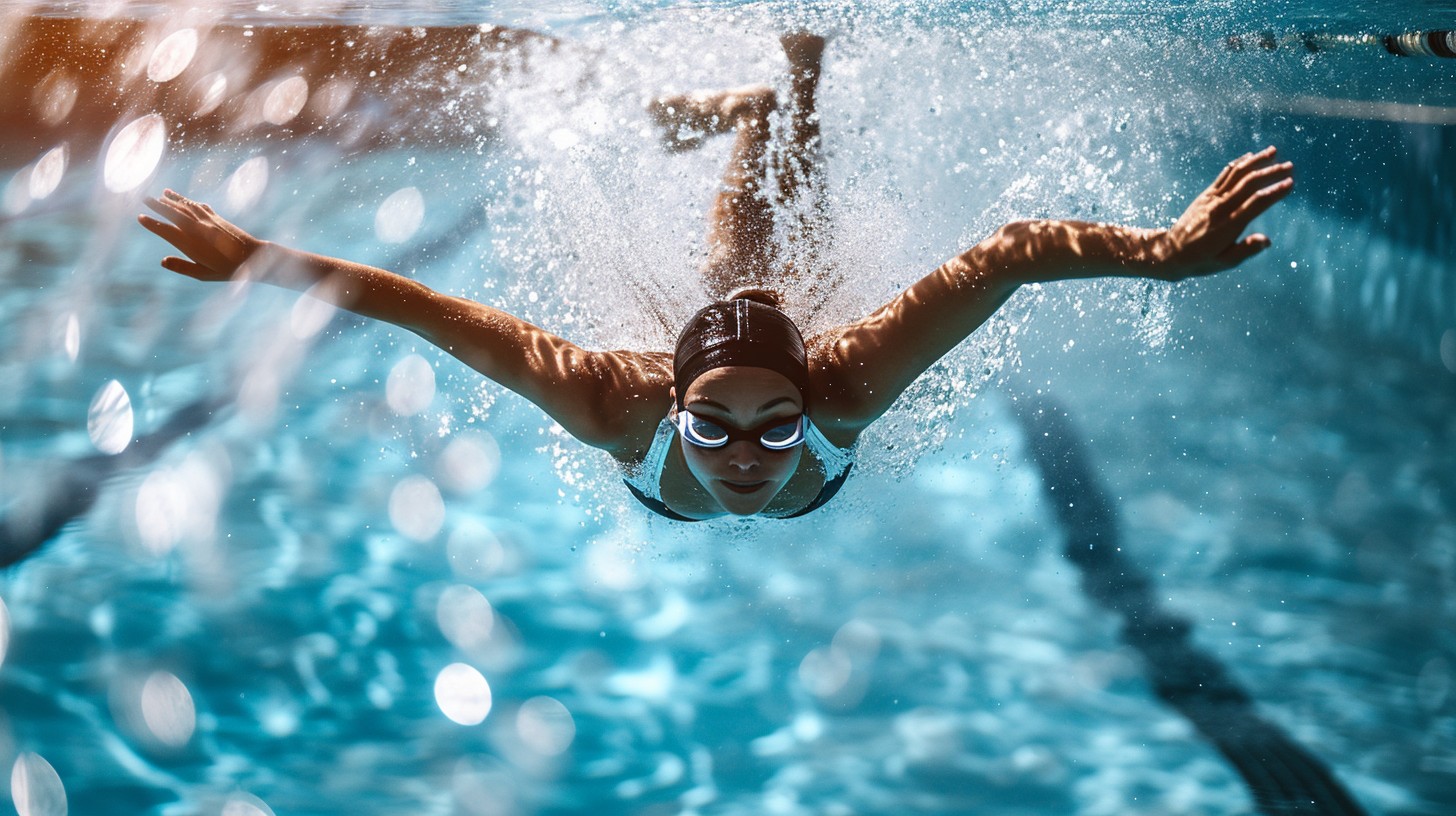 Generic Swimmer Free Swimmer in Action Image - Swimming, Swimmer, Pool | Download at ...