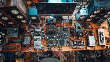Free Electronics Workshop Array Image - Electronics, Workshop, Tools ...