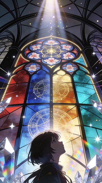 Free Celestial Window Magic Image - Anime, Manga, Stained | Download at ...