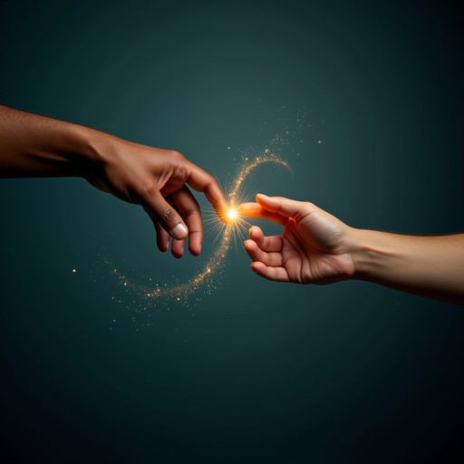Scintillating Touch Free Touch Meets Light Image - Touch, Luminous, Particles | Download at ...
