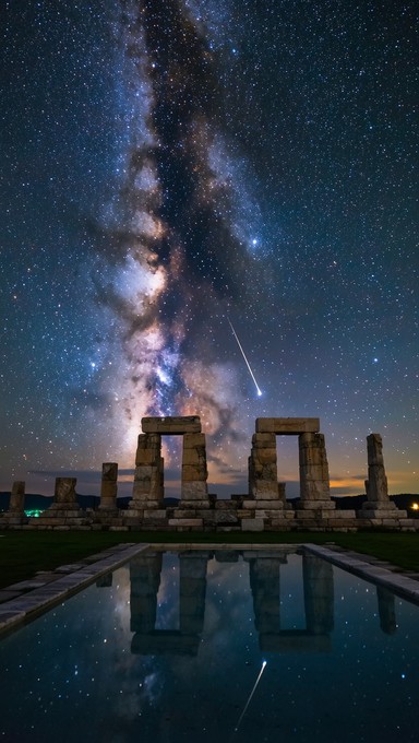 Free Cosmic Mirror Reflection Image - Milkyway, Stars, Night | Download ...