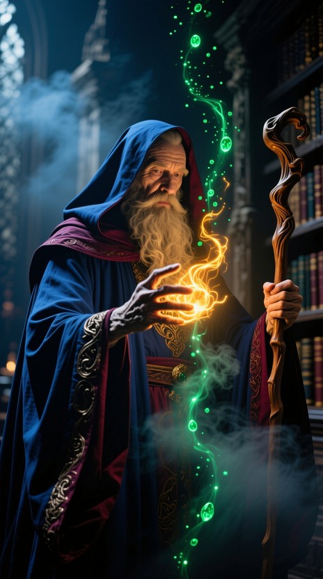 Blue Shadow Wizard Free Wizard Summons Magic Photo - Wizard, Sorcerer, Magic | Download at ...