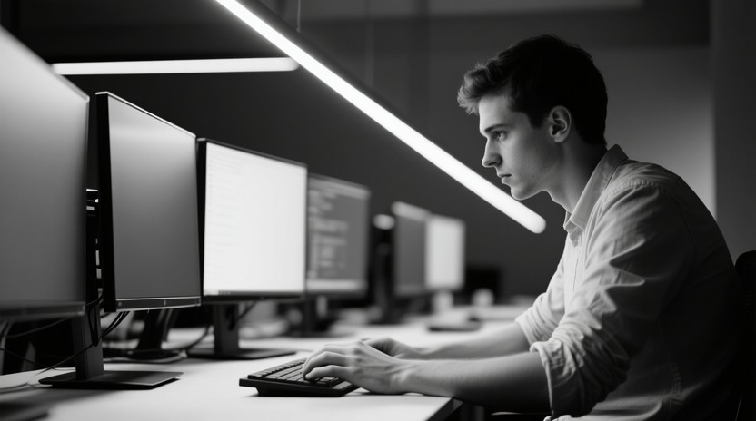 Free Code in monochrome Image - Programmer, Coding, Monochrome ...
